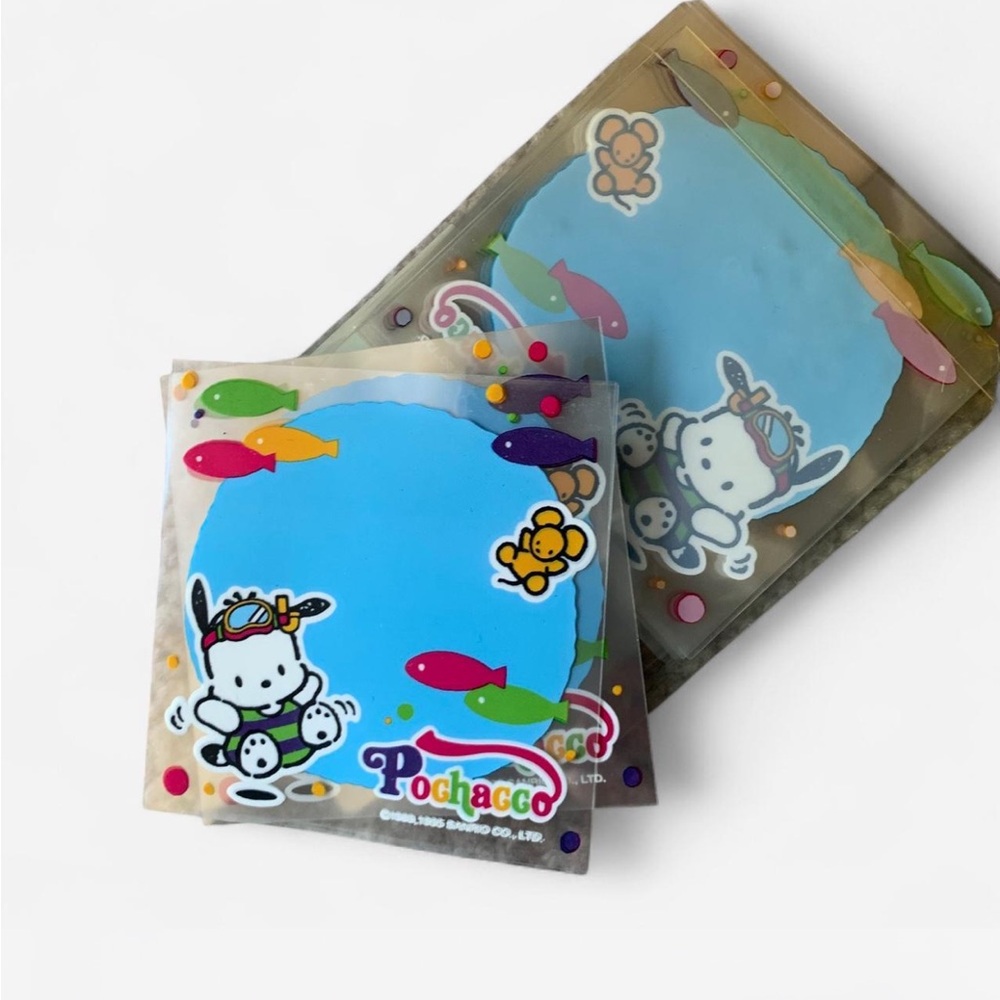 Vintage Sanrio Pochacco Memo Set